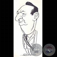 GENERAL ANDRÉS RODRÍGUEZ - Caricatura de Botti - Año 1992